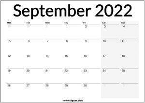 september 2022 uk calendar printable printable calendars 2022